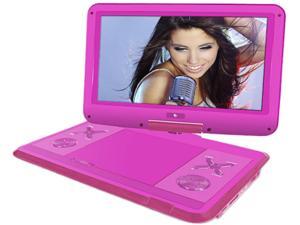 Ematic EPD121PN Portable DVD Player - 12.1" Display - 1366 x 768 - Pink - DVD-R, CD-R - DVD Video, Video CD, MPEG-4 - CD-DA, MP3 - Lithium Polymer Ematic EPD121PN Portable DVD Player - 12.1" Display - 1366 x 768 - Pink - DVD-R, CD-R - DVD Video, Video CD, MPEG-4 - CD-DA, MP3 - Lithium Polymer
