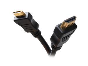 AMC HDM-HM03MPH 9.84 ft. Black Gold Series HDMI/Mini HDMI Cable AMC HDM-HM03MPH 9.84 ft. Black Gold Series HDMI/Mini HDMI Cable