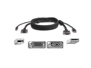 BELKIN 6 ft. All-in-one KVM Cable Kit F3X1962B06 BELKIN 6 ft. All-in-one KVM Cable Kit F3X1962B06