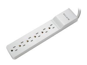 BELKIN BE106000-04 4' 6 Outlets 720 Joules Home/Office Surge Protector BELKIN BE106000-04 4' 6 Outlets 720 Joules Home/Office Surge Protector