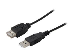 Coboc 3 ft. USB 2.0 A Male to A Female Extension Cable (Black) Coboc 3 ft. USB 2.0 A Male to A Female Extension Cable (Black)
