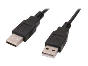 Coboc 3 ft. USB 2.0 A Male to A Male Cable (Black) Coboc 3 ft. USB 2.0 A Male to A Male Cable (Black)