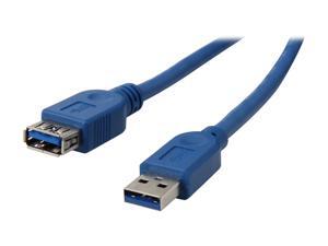 Coboc U3-AM-AF-6-BL 6ft SuperSpeed 5Gbps USB 3.0 A Male to A Female Extension Cable,Nickel Plated,Blue,M-F Coboc U3-AM-AF-6-BL 6ft SuperSpeed 5Gbps USB 3.0 A Male to A Female Extension Cable,Nickel Plated,Blue,M-F
