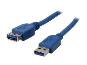 Coboc U3-AM-AF-1.5-BL 1.5ft SuperSpeed 5Gbps USB 3.0 A Male to A Female Extension Cable,Nickel Plated,Blue,M-F Coboc U3-AM-AF-1.5-BL 1.5ft SuperSpeed 5Gbps USB 3.0 A Male to A Female Extension Cable,Nickel Plated,Blue,M-F