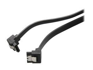 Rosewill RCAB-11033 36" SATA III Black Flat Cable w/ Locking Latch Supports 6 Gbps, 3 Gbps, and 1.5 Gbps transfer rate Rosewill RCAB-11033 36" SATA III Black Flat Cable w/ Locking Latch Supports 6 Gbps, 3 Gbps, and 1.5 Gbps transfer rate
