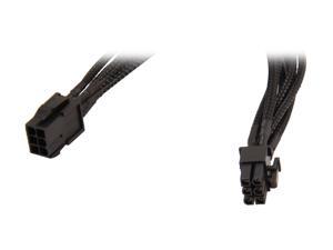 Rosewill RCDV-12005 - 9.8" (250mm) Single Sleeve 6 Pin VGA Extension Cable - Male to Female Rosewill RCDV-12005 - 9.8" (250mm) Single Sleeve 6 Pin VGA Extension Cable - Male to Female