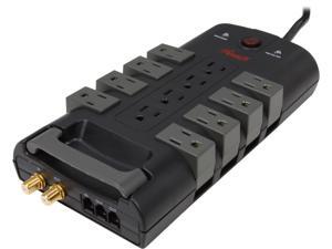 Rosewill RHSP-13006 Premium 4320 Joules Rotating outlet Power Surge Protector with RJ11 and Coax Protection (Black) Rosewill RHSP-13006 Premium 4320 Joules Rotating outlet Power Surge Protector with RJ11 and Coax Protection (Black)