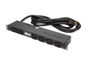 Tripp Lite Basic PDU, 30A, 20 Outlets (16 C13 & 4 C19), 200 / 208 / 240 V, L6-30P Input, 15 Feet Cord, 1U Rack-Mount Power (PDU1230) Tripp Lite Basic PDU, 30A, 20 Outlets (16 C13 & 4 C19), 200 / 208 / 240 V, L6-30P Input, 15 Feet Cord, 1U Rack-Mount Power (PDU1230)