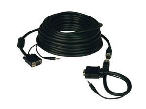 TRIPP LITE 50 ft. SVGA/VGA Monitor Cable (HD15M to HD15M) w/ Connectors and 3.5mm Audio P504-050-EZ TRIPP LITE 50 ft. SVGA/VGA Monitor Cable (HD15M to HD15M) w/ Connectors and 3.5mm Audio P504-050-EZ