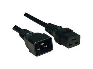 Tripp Lite Model P036-006 6 ft. Heavy-Duty 12AWG Power Cable, C19 to C20 Tripp Lite Model P036-006 6 ft. Heavy-Duty 12AWG Power Cable, C19 to C20