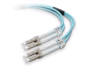 Belkin F2F402LL-15M-G 49.21 ft. Multimode LC/LC Duplex MMF, 50/125 Belkin F2F402LL-15M-G 49.21 ft. Multimode LC/LC Duplex MMF, 50/125