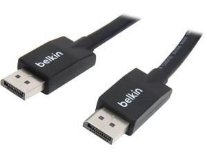 Belkin F2CD000B10-E 10 ft Black DisplayPort to DisplayPort Cable Belkin F2CD000B10-E 10 ft Black DisplayPort to DisplayPort Cable