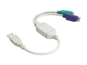 SYBA USB to PS/2 (Keyboard & Mouse) Adapter SYBA USB to PS/2 (Keyboard & Mouse) Adapter