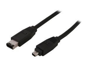 Link Depot 1394-3-6p4p 3 ft. 1394 Cable, 4 Pin to 6 Pin Link Depot 1394-3-6p4p 3 ft. 1394 Cable, 4 Pin to 6 Pin