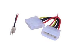 Link Depot POW-ADT-3P4 3-Pin to 4-Pin PC Power Adapter Cable Link Depot POW-ADT-3P4 3-Pin to 4-Pin PC Power Adapter Cable
