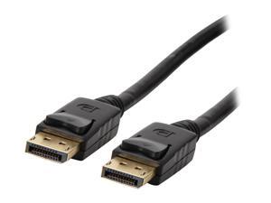 Link Depot DIS-15-MM 15 ft. Black DisplayPort Male to DisplayPort Male DisplayPort Cable - M/M M-M