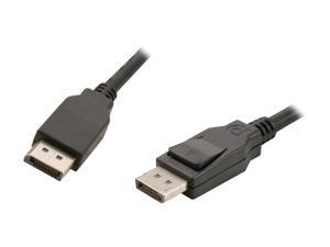Link Depot DIS-3-MM 3 ft. Black DisplayPort Male to DisplayPort Male DisplayPort Cable - M/M M-M Link Depot DIS-3-MM 3 ft. Black DisplayPort Male to DisplayPort Male DisplayPort Cable - M/M M-M