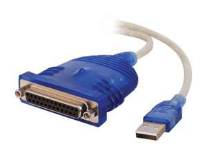 Cables To Go Model 16899 USB to DB25 IEEE-1284 Parallel Printer Adapter Cable Cables To Go Model 16899 USB to DB25 IEEE-1284 Parallel Printer Adapter Cable