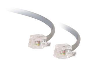 C2G 7 ft. RJ11 Modular Telephone Cable Model 02970 C2G 7 ft. RJ11 Modular Telephone Cable Model 02970