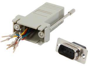 C2G 02945 RJ45 to DB9 Male Modular Adapter C2G 02945 RJ45 to DB9 Male Modular Adapter