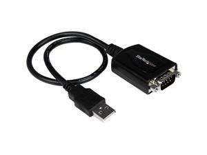 StarTech 1 ft USB to RS232 Serial DB9 Adapter Hub with COM Retention StarTech 1 ft USB to RS232 Serial DB9 Adapter Hub with COM Retention