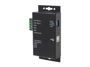 StarTech ICUSB422IS 1 Port Metal Industrial USB to RS422/RS485 Serial Adapter w/ Isolation StarTech ICUSB422IS 1 Port Metal Industrial USB to RS422/RS485 Serial Adapter w/ Isolation