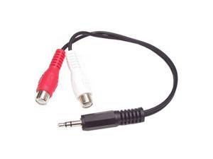 StarTech MUMFRCA 6" Stereo Audio Cable - 3.5mm Male to 2x RCA Female StarTech MUMFRCA 6" Stereo Audio Cable - 3.5mm Male to 2x RCA Female