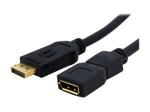 StarTech DPEXT6L 6 ft. Black Connector A: 1 - DisplayPort (20 pin; Latching) Male
Connector B: 1 - DisplayPort (20 pin) Female DisplayPort Video Extension Cable Male to Female StarTech DPEXT6L 6 ft. Black Connector A: 1 - DisplayPort (20 pin; Latching) Male
Connector B: 1 - DisplayPort (20 pin) Female DisplayPort Video Extension Cable Male to Female