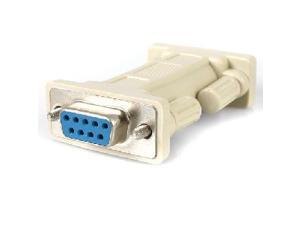 StarTech NM9FF DB9 RS232 Serial Null Modem Adapter - F/F StarTech NM9FF DB9 RS232 Serial Null Modem Adapter - F/F