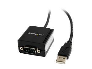 StarTech ICUSB2321F USB to Serial Adapter - 1 Port - USB Powered - FTDI USB UART Chip - DB9 (9-pin) - USB to RS232 Adapter StarTech ICUSB2321F USB to Serial Adapter - 1 Port - USB Powered - FTDI USB UART Chip - DB9 (9-pin) - USB to RS232 Adapter