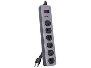 CyberPower B603MGY 3 Feet 6 Outlets Surge Protector CyberPower B603MGY 3 Feet 6 Outlets Surge Protector