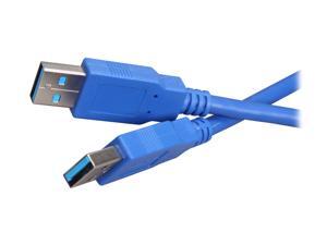 KINGWIN USB3-01 6 ft. Blue USB 3.0 A to USB 3.0 A Cable KINGWIN USB3-01 6 ft. Blue USB 3.0 A to USB 3.0 A Cable