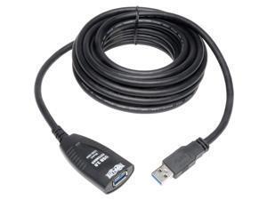 Tripp Lite 5 meter ( 16-ft ) USB3.0 Super Speed A/A Active Extension Cable (USB-A M/F) Tripp Lite 5 meter ( 16-ft ) USB3.0 Super Speed A/A Active Extension Cable (USB-A M/F)