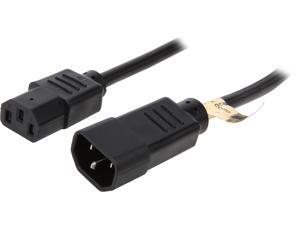 Tripp Lite Model P004-008 8 ft. Black 18AWG SJT, 10A, 100-250V IEC-320-C14 to IEC-320-C13 Power Cord M-F Tripp Lite Model P004-008 8 ft. Black 18AWG SJT, 10A, 100-250V IEC-320-C14 to IEC-320-C13 Power Cord M-F