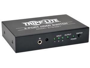 Tripp Lite B119-003-1 3-Port Black HDMI Video Switch 3 to 1 w/ IR Remote 1080p Resolution Tripp Lite B119-003-1 3-Port Black HDMI Video Switch 3 to 1 w/ IR Remote 1080p Resolution
