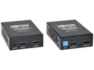 Tripp Lite 1 x 2 HDMI over Cat5/Cat6 Extender Kit, Transmitter and Receiver, 1080p @ 60 Hz, Up to 200-ft. (B126-2A1) Tripp Lite 1 x 2 HDMI over Cat5/Cat6 Extender Kit, Transmitter and Receiver, 1080p @ 60 Hz, Up to 200-ft. (B126-2A1)