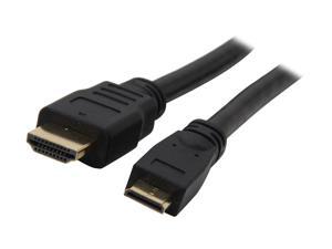 BYTECC HM-MINI6 6 ft. Black HDMI Male to HDMI mini Male HDMI Male to HDMI mini Male High Speed Cable M-M BYTECC HM-MINI6 6 ft. Black HDMI Male to HDMI mini Male HDMI Male to HDMI mini Male High Speed Cable M-M