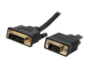 BYTECC DVIGA-03 3 ft. DVI-A Male to HD15 VGA Male Analog Video Cable BYTECC DVIGA-03 3 ft. DVI-A Male to HD15 VGA Male Analog Video Cable
