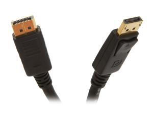 BYTECC DP-10K 10 ft. Black DisplayPort male to DisplayPort male Audio / Video Cable Male to Male BYTECC DP-10K 10 ft. Black DisplayPort male to DisplayPort male Audio / Video Cable Male to Male