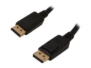 BYTECC DP-03K 3 ft. Black DisplayPort Male to Male Audio / Video M-M BYTECC DP-03K 3 ft. Black DisplayPort Male to Male Audio / Video M-M