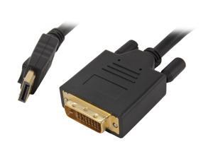 BYTECC DPDVI-10 10 ft. Black Display Port to DVI Cable M-M BYTECC DPDVI-10 10 ft. Black Display Port to DVI Cable M-M