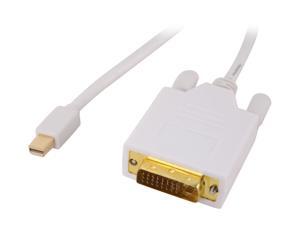 BYTECC Model MDPDVI-10 10 ft. Mini Display Port to DVI Cable M-M BYTECC Model MDPDVI-10 10 ft. Mini Display Port to DVI Cable M-M