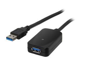 BYTECC USB3-Extender 16 ft. Black USB 3.0 Extender Cable BYTECC USB3-Extender 16 ft. Black USB 3.0 Extender Cable