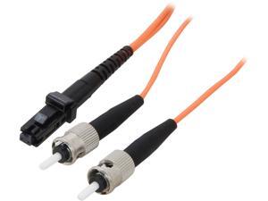 BYTECC MD-MST2 2m MTRJ to ST Duplex (2 Strand) Cable, Multi Mode 62.5/125 Standard Zipcore M-M BYTECC MD-MST2 2m MTRJ to ST Duplex (2 Strand) Cable, Multi Mode 62.5/125 Standard Zipcore M-M