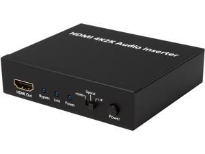 BYTECC HM-CV032K HDMI 4K2K AUDIO INSERTER SUPPORTS CEC Bypass BYTECC HM-CV032K HDMI 4K2K AUDIO INSERTER SUPPORTS CEC Bypass