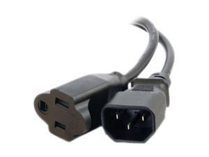 C2G / Cables To Go 29935 2 ft. Power Adapter Cable (5-15R to C14) C2G / Cables To Go 29935 2 ft. Power Adapter Cable (5-15R to C14)