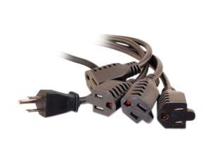 C2G / Cables To Go 29808 6 ft. 1 to 4 Power Cord Splitter C2G / Cables To Go 29808 6 ft. 1 to 4 Power Cord Splitter