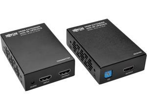 Tripp Lite HDMI Over Cat5/Cat6 Active Extender Kit, Transmitter & Receiver with 4K Upscaler (B126-1A1-SC4K) Tripp Lite HDMI Over Cat5/Cat6 Active Extender Kit, Transmitter & Receiver with 4K Upscaler (B126-1A1-SC4K)