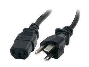 StarTech Model PXT101146 6 ft. 14 AWG Computer Power Cord - NEMA5-15P to C13 StarTech Model PXT101146 6 ft. 14 AWG Computer Power Cord - NEMA5-15P to C13