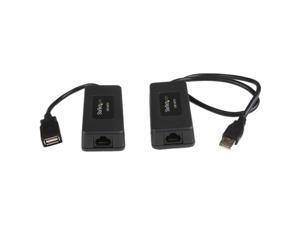 StarTech USB110EXT2 1 Port USB over Cat5 / Cat6 Ethernet Extender - up to 131ft (40m) StarTech USB110EXT2 1 Port USB over Cat5 / Cat6 Ethernet Extender - up to 131ft (40m)
